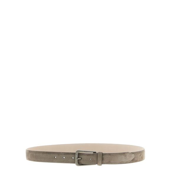 Brunello Cucinelli Women Suede Belt